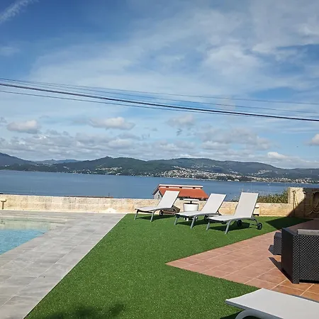 Casa Nueva Con Piscina Y Vistas Al Mar Nyaraló Vilaboa